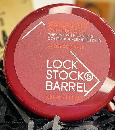 Глина для волос Lock Stock & Barrel «85 КАРАТ» с матовым эффектом 100 гр