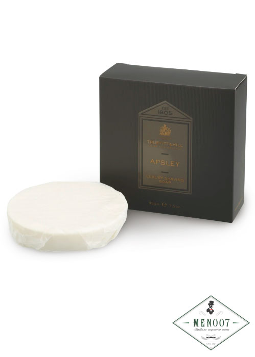 Мыло для бритья запаска Truefitt & Hill Apsley Luxury Shaving Soap Refill  для деревянной чаши -99мл.
