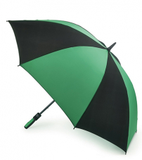 Мужской зонт-гольфер «Черный-зеленый», механика, Cyclone, Fulton S837-097