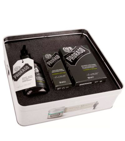 Подарочный набор для бороды Proraso Beard Kit Cypress & Vetyver