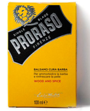 Бальзам для бороды Wood and Spice Proraso 100 мл.