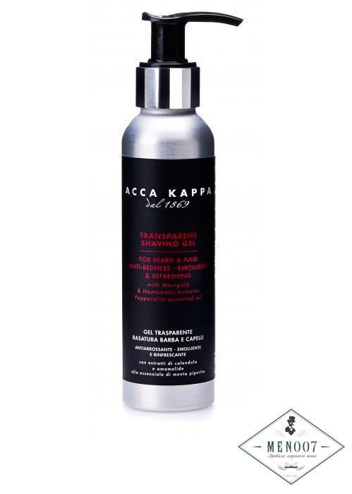 Гель для бритья Acca Kappa Shaving Transparent 125ml