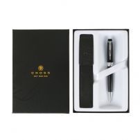 Набор: шариковая ручка с чехлом для ручки CROSS AT0452-7/471