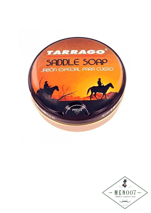 Мыло-очиститель для кожи Saddle Soap TIN Tarrago -100мл.