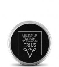 Воск для усов Trius, сверхсильная фиксация (Чайное дерево)