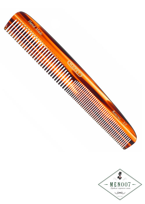 Расческа-гребень для волос и бороды KENT A 3T COMB 165мм