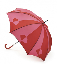 Дизайнерский зонт-трость «Губы», механика, Lulu Guinness, Eliza, Fulton L720-2678