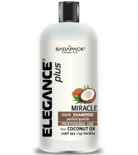 Шампунь для волос с кокосовым маслом Elegance Miracle Hair Shampoo - 1000 мл