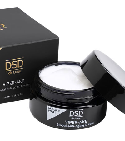 Антивозрастной крем для лица VIPER-AKE Global Anti-aging Cream V001 -50мл.