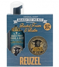 Набор для бороды Reuzel Original Scent (Beard Foam+Balm)
