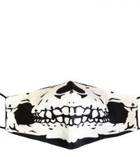 Защитная маска многоразовая "Скелет" мужская