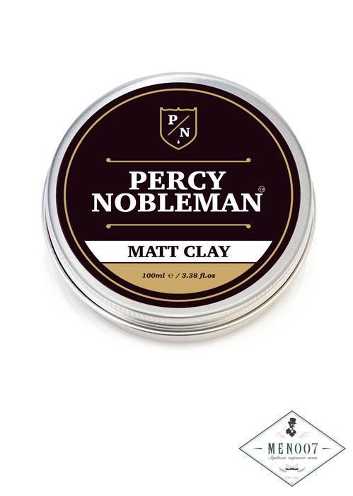 Матовая глина для укладки Percy Nobleman Matt Clay - 100 гр