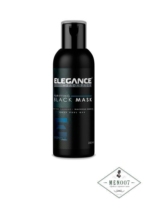 Черная очищающая маска для лица Elegance Black Peel-Off Facial Mask - 250 мл