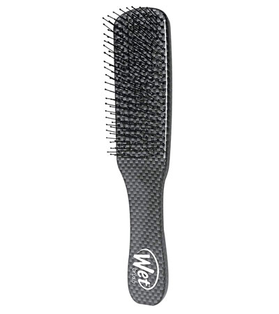 Щетка для спутанных волос Men’s Detangler Black Leather WET BRUSH