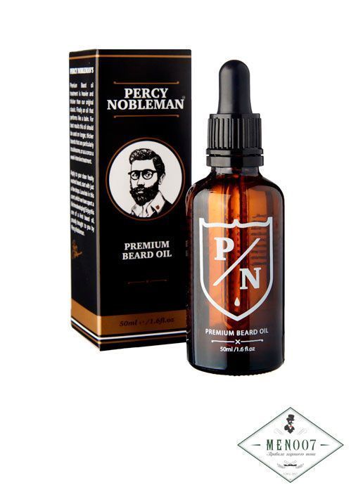 Премиальное масло для бороды Percy Nobleman Premium Beard Oil - 50 мл