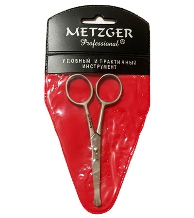 Ножницы для усов и бороды Metzger CN-302-S (ST)