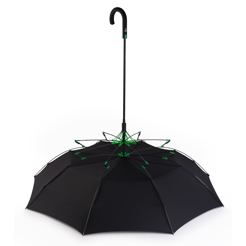 Зонт-трость для штормовой погоды, автомат, Typhoon, Fulton G844-01