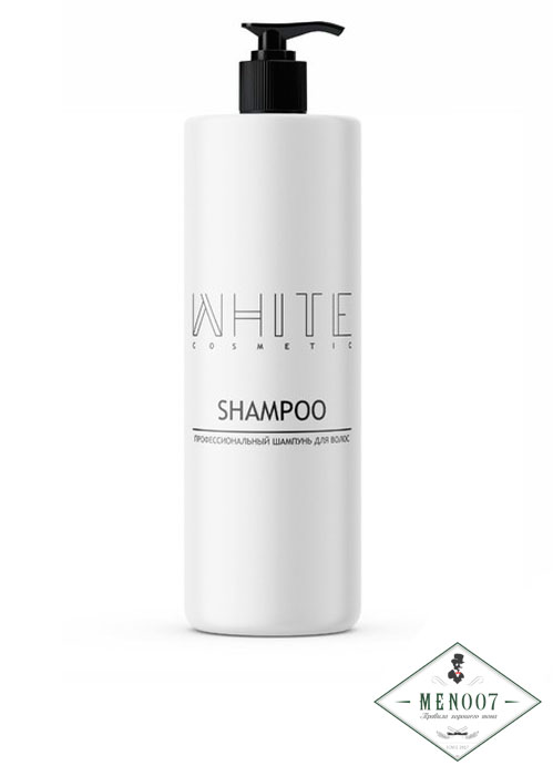 Профессиональный шампунь для волос WHITE COSMETICS -1000мл.