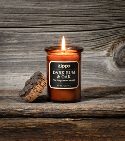 Ароматизированная свеча Dark Rum & Oak ZIPPO 70016