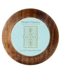 Мыло-люкс для бритья в деревянной чаше Truefitt & Hill Mayfair Luxury Shaving Soap -99гр.