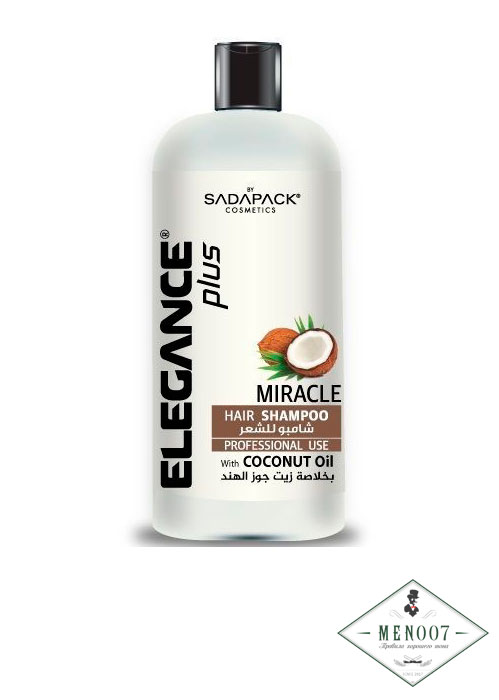 Шампунь для волос с кокосовым маслом Elegance Miracle Hair Shampoo - 500 мл