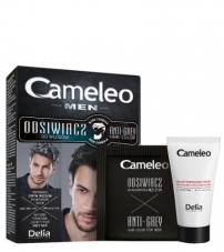 Антиседин для брюнетов Delia Cameleo Men Anti Grey Hair Color (пакетик с порошком 2x 8г, лосьон 30 мл)