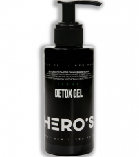 Детокс-гель для очищения кожи Detox gel  Hero's -150мл.