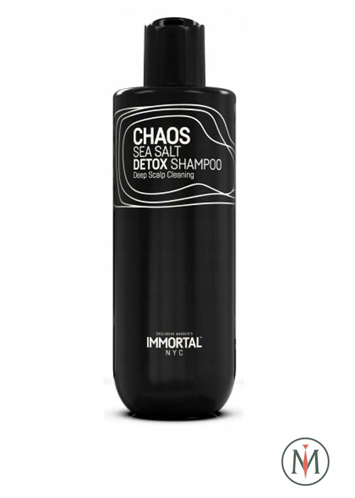 Шампунь для волос с морской солью Immortal  DETOX CHAOS SEA SALT -350мл