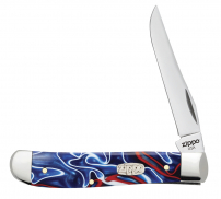 Нож перочинный Patriotic Kirinite Smooth Mini Trapper + зажигалка 207 ZIPPO 50508_207
