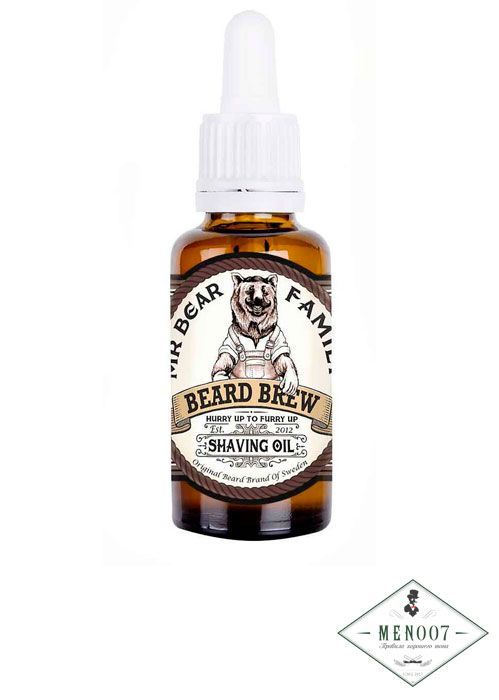 Масло для бритья Beard Brew Shaiving Oil-30мл.