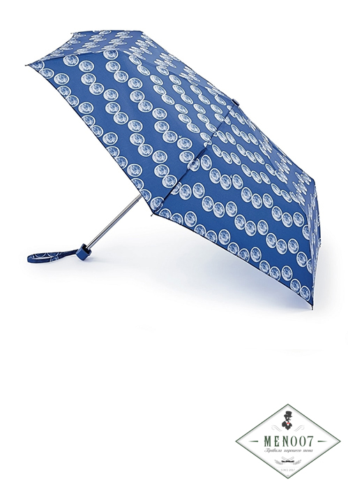 Женский зонт «Мыльные пузыри», механика, miniflat 2, Fulton L340-2762