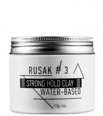 Глина для укладки волос RUSAK #3 STRONG HOLD CLAY -113гр.