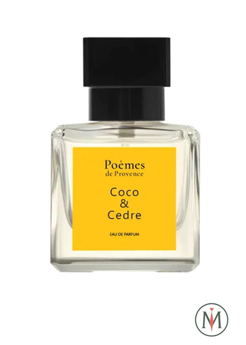 Парфюмерная вода POEMES DE PROVENCE COCO & CEDRE – КОКОС И КЕДР -50мл.