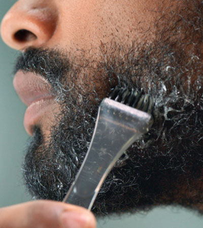 Гель-краска для бороды и усов Just For Men Moustache & Beard M-55 (Черный)
