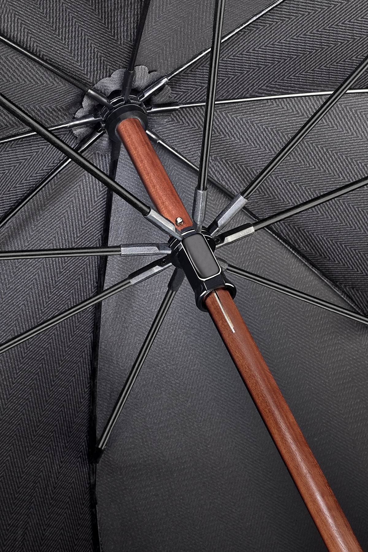 Зонт мужской трость Fulton G851-3460 TonalHerringbone (Шеврон)