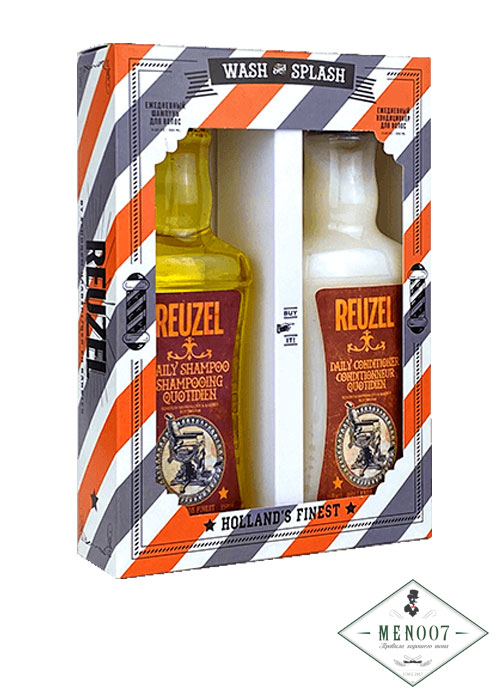 Подарочный набор для ухода за волосами Reuzel Набор Wash & Splash