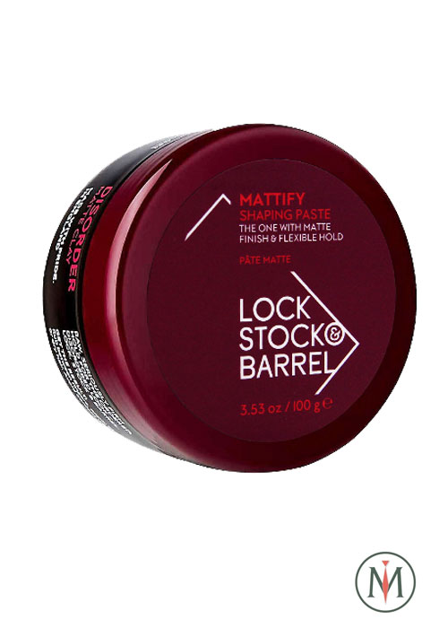 Матовая паста LOCK STOCK & BARREL MATTIFY SHAPING PASTE -100мл.