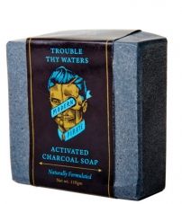 Мыло для лица и тела с древесным углем Modern Pirate Activated Charcoal Soap - 110 гр