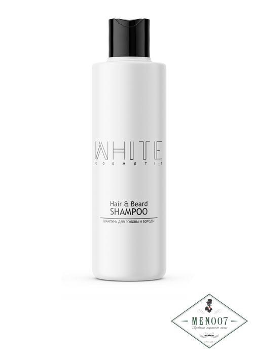 Профессиональный шампунь для волос WHITE COSMETICS -250мл.