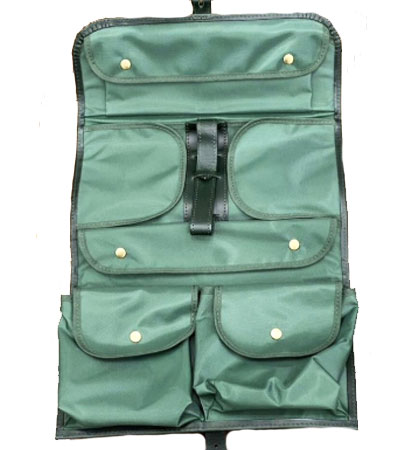 Мужская косметичка TRUEFITT&HILL Military Roll Up Wet Pack / Green