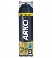 Гель 2 в 1 для бритья и умывания ARKO GOLD POWER -200мл.
