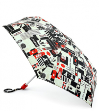 Суперкомпактный «зонт в карман» «Лондон», механика, Lulu Guinness, Tiny, Fulton L717-3075