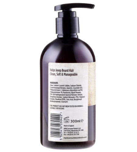 Шампунь для бороды By My Beard Beard Care Shampoo -300мл.