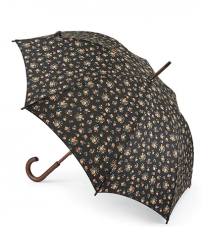 Зонт женский трость Cath Kidston Fulton L541-2652 KewSprigCharcole (Цветы)