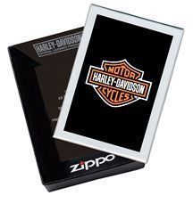 Зажигалка ZIPPO Harley-Davidson® с покрытием Satin Chrome™, латунь/сталь, серебристая, матовая, 36x12x56 мм