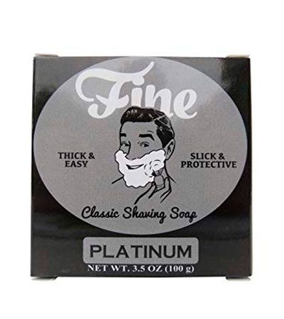 Мыло для бритья Fine Classic Shaving Soap (Refills) - Platinum -100гр.