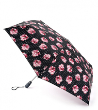 Зонт женский автомат Fulton L711-3537 RosiePinSpot (Розовые розы)