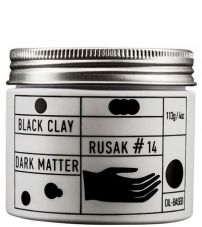 Глина для волос RUSAK #14 DARK MATTER BLACK CLAY 113г.