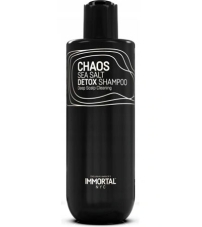 Шампунь для волос с морской солью Immortal  DETOX CHAOS SEA SALT -350мл