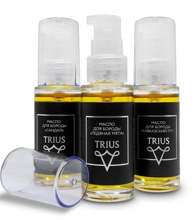Масло для бороды Trius Premium (Кавказский луг)-30мл.
